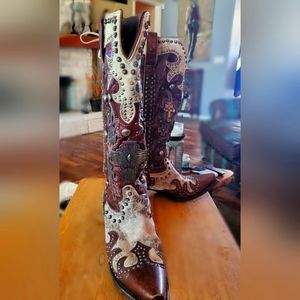 Cowboy boots women DOUBLE D